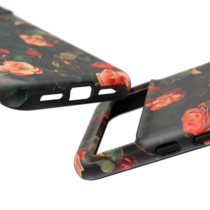 Floral Phone Case - Elegant Floral Design, Tough Protective Case, Perfect Gift for Her, Trendy Phone Accessories, Mother’s Day, Birthday