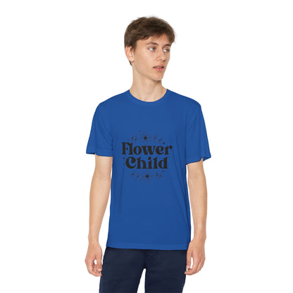 Youth Flower Child Tee - Cool & Fun T-Shirt for Kids