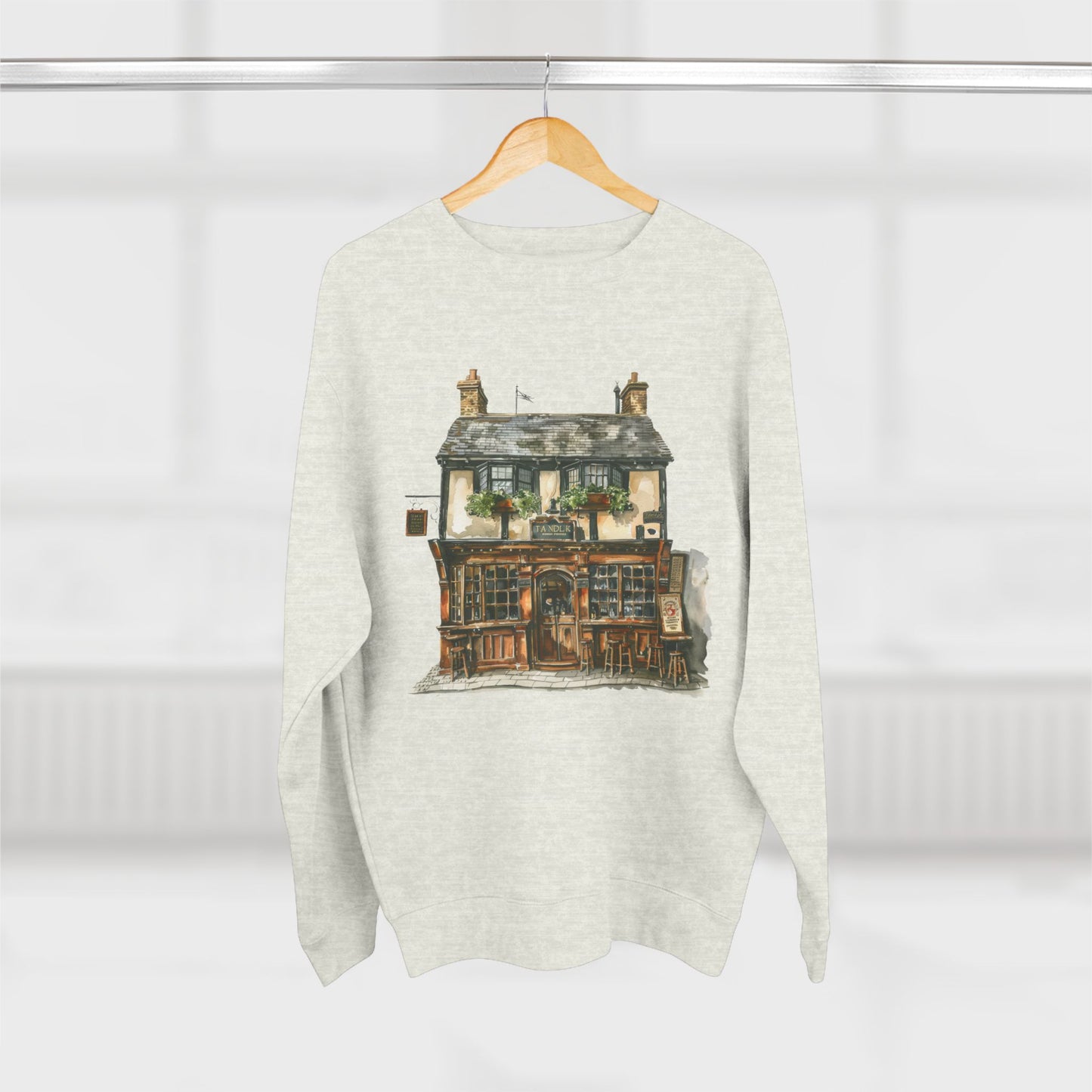 Unisex Crewneck Sweatshirt - British Traditional House