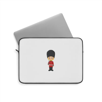 Quirky Soldier Laptop Sleeve | Cute Computer Case for Kids, Fun Gift for Students, Personalized Tech Accessory