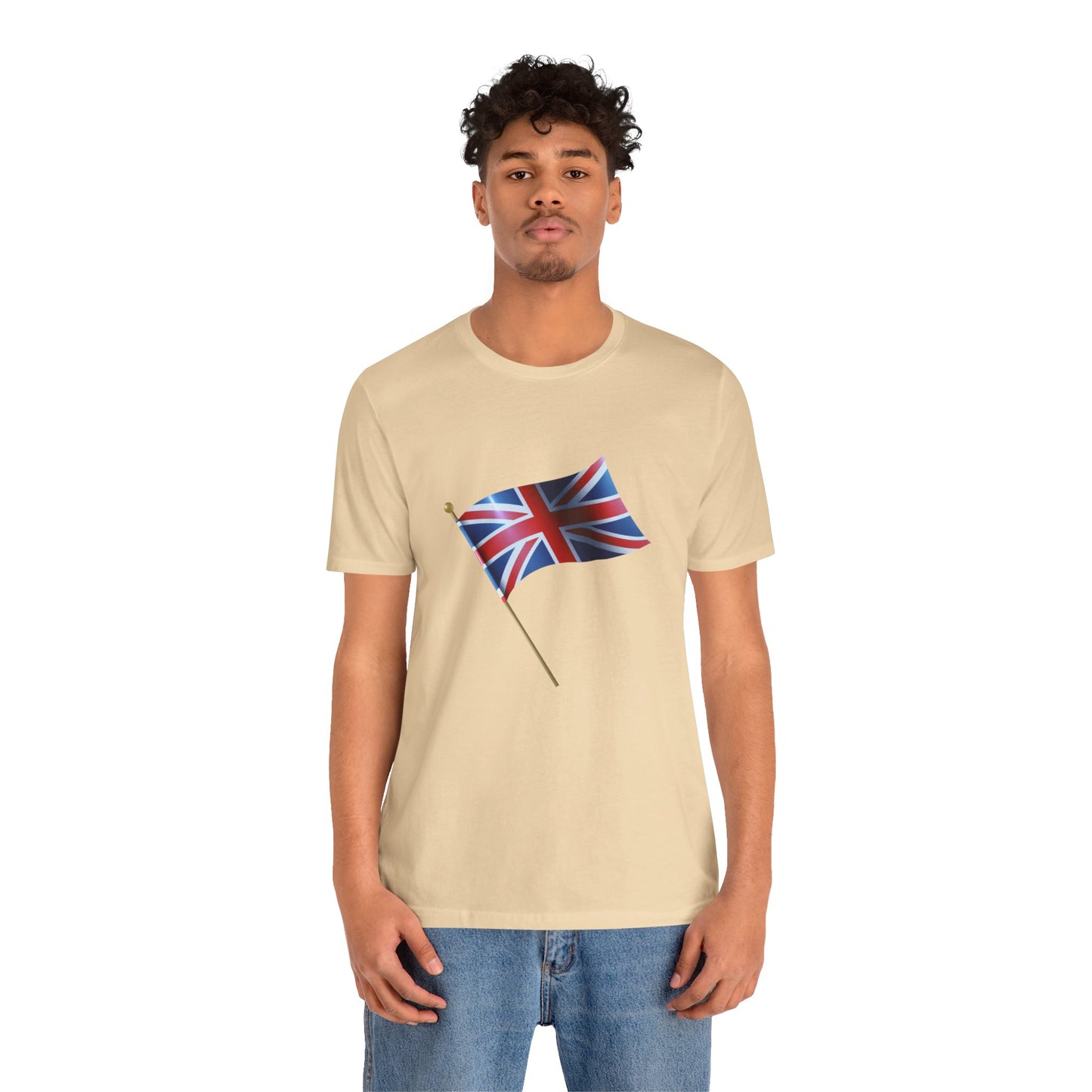 Unisex Jersey Short Sleeve Tee - British Flag Symbolic Union Jack Design