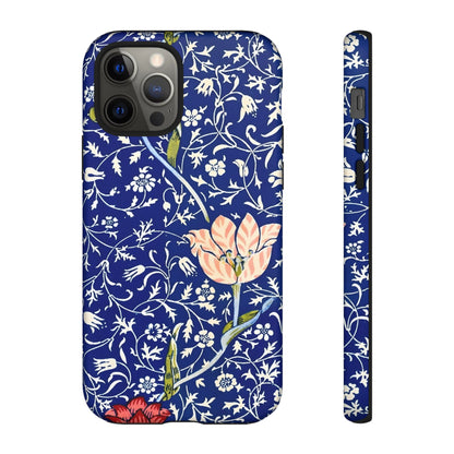 Floral Phone Case, Unique Tough Phone Cover, Gift for Her, Spring Decor, Durable Protective Case, Elegant Floral Design