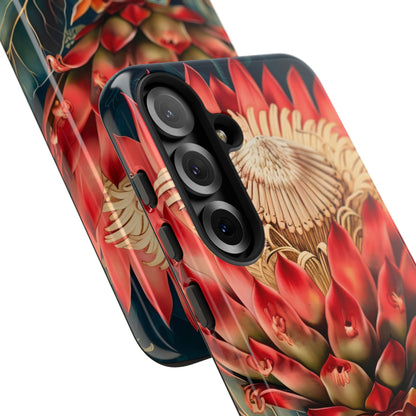 Tough Cases: Vibrant Floral Phone Case, Tough Phone Covers, Floral Art Cases, Nature Design Accessories, Gift for Nature Lovers