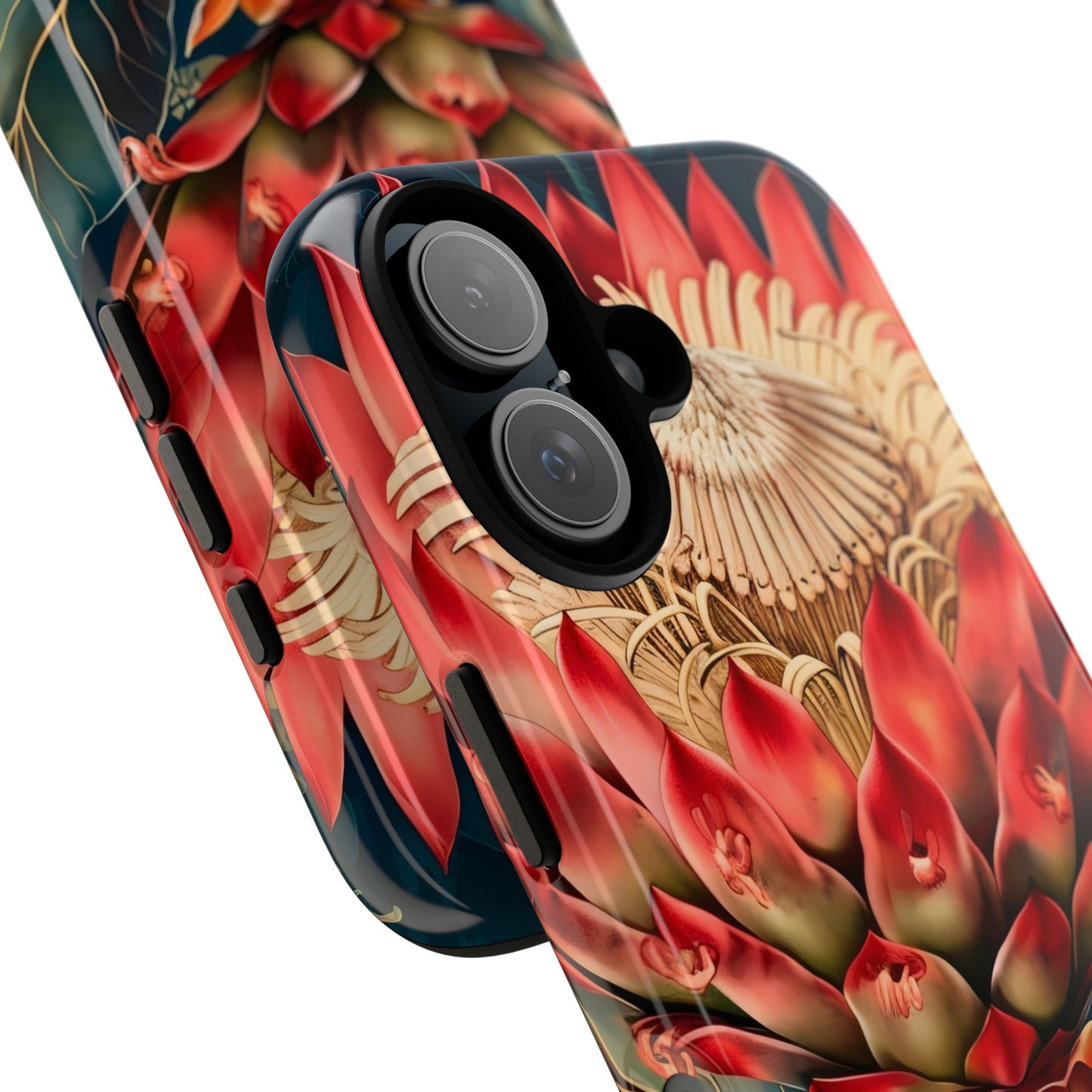 Tough Cases: Vibrant Floral Phone Case, Tough Phone Covers, Floral Art Cases, Nature Design Accessories, Gift for Nature Lovers