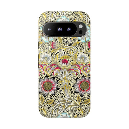Floral Phone Case - Tough Cases, Floral Design, Stylish, Protective, Unique Gift for Her, Phone Accessories