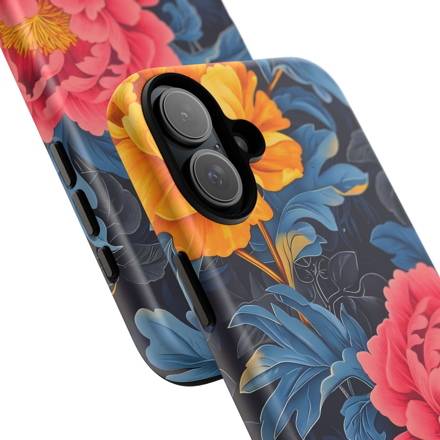 Floral Phone Case, Tough Cases, Stylish Mobile Cover, Gifts for Her, Phone Accessories, Unique Flower Design
