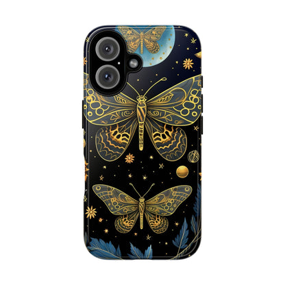 Butterfly Galaxy Phone Case | Tough Cases for Nature Lovers, Unique Phone Covers, Gift for Her, Boho Style, Floral Design
