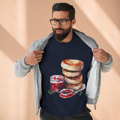 Unisex Crewneck Sweatshirt - British Royal Breakfast