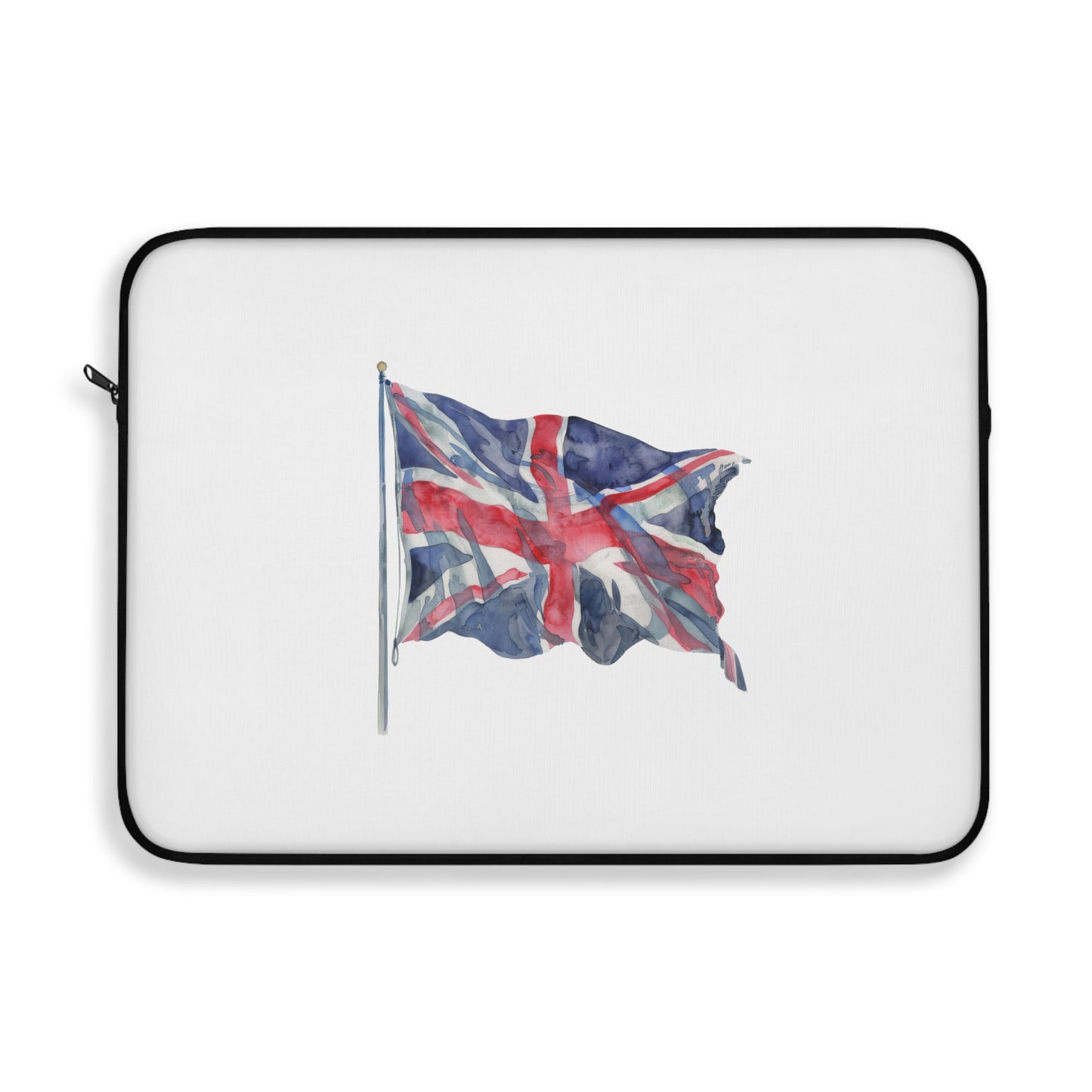 Union Jack Laptop Sleeve | Stylish Computer Case, British Flag Design, Gift for Students, Travel Accessory, Modern Tech Pouch