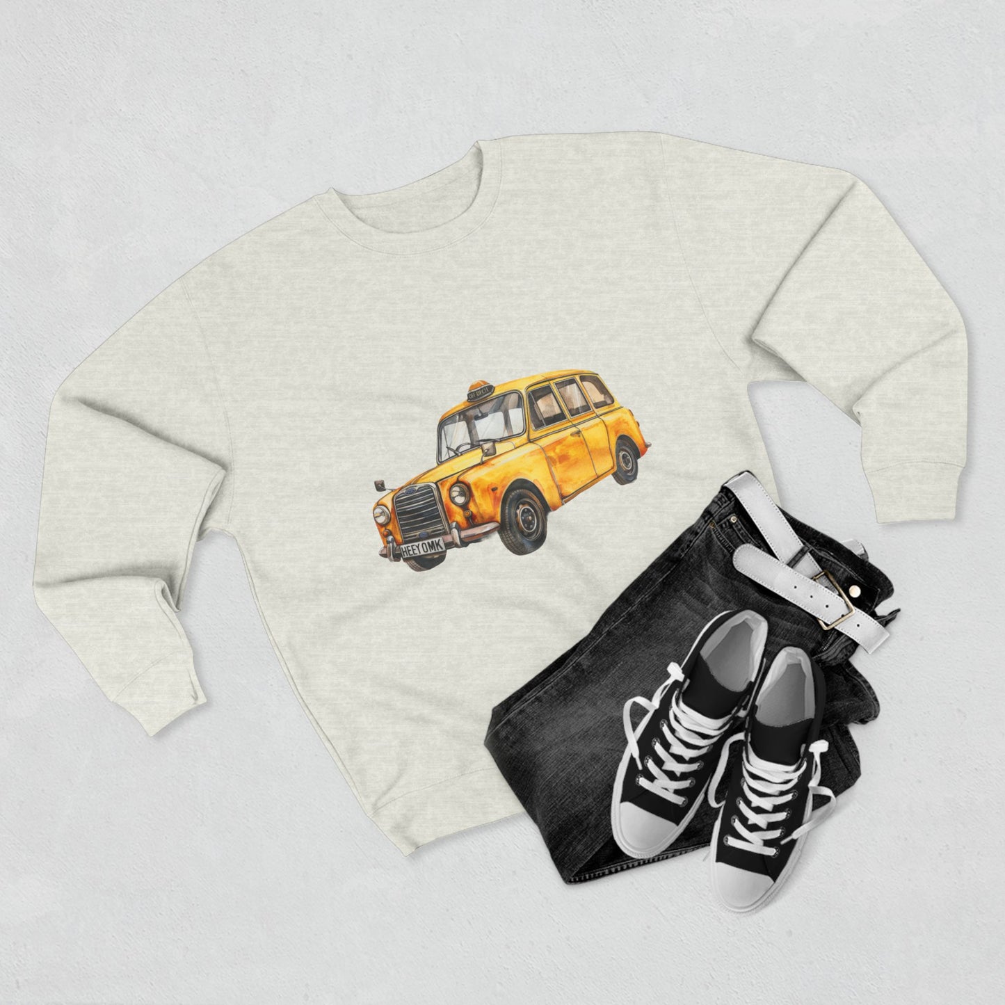 Unisex Crewneck Sweatshirt - Classy Vintage Car