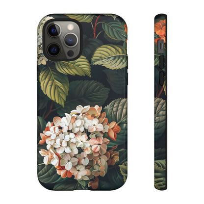Floral Phone Case - Tough Cases, Nature Lover Gift, Floral Design, Botanical Phone Cover, Stylish Cellphone Accessory, Mother's Day Gift