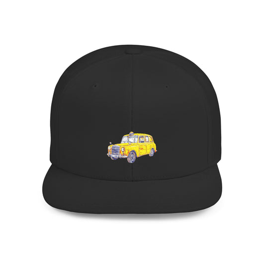 Royal British Crown Flat Bill Snapback