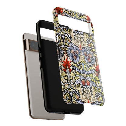 Stylish Phone Case - Floral Design, Tough Cases, Gift for Her, Phone Accessories, Trendy Tech, Unique Cell Phone Cover