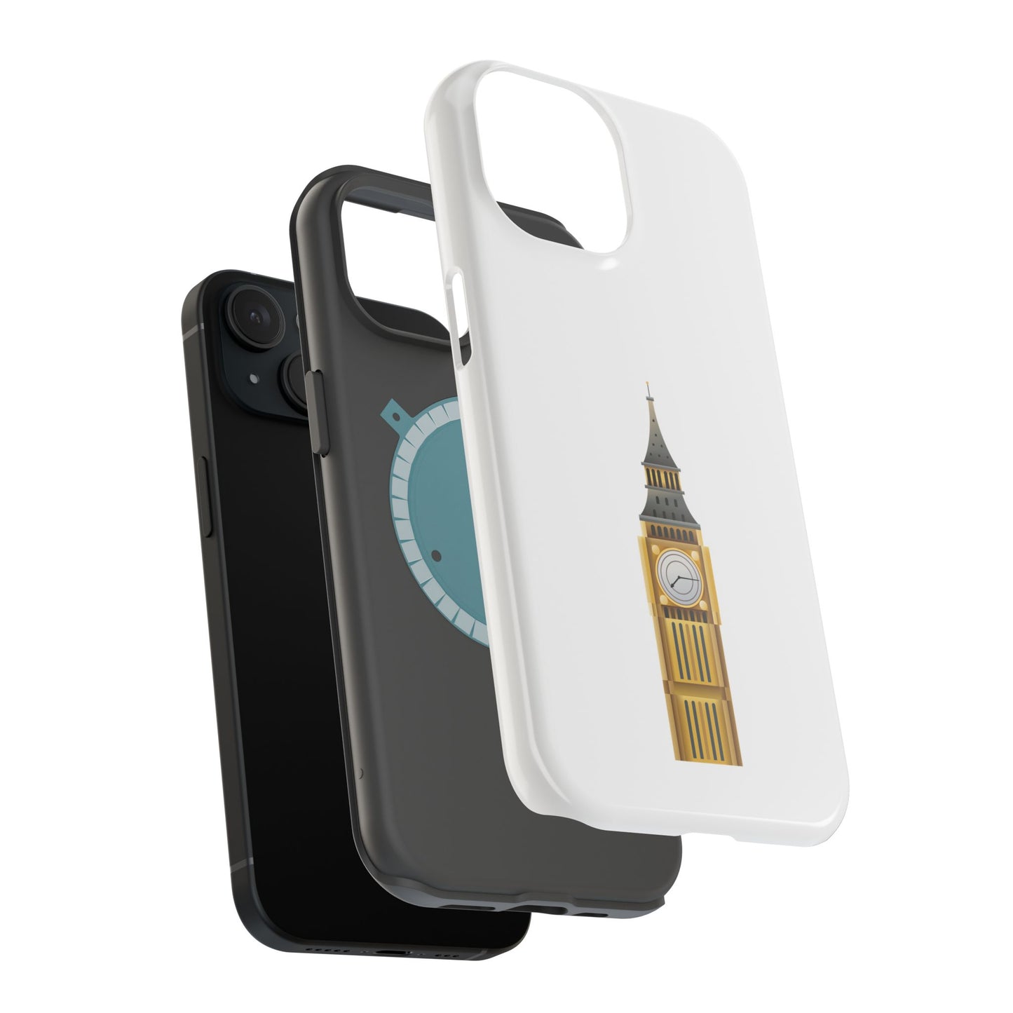 Big Ben Magnetic Phone Case, Unique Phone Cover, London-Themed Gift, Trendy Cell Case, Custom iPhone Accessory