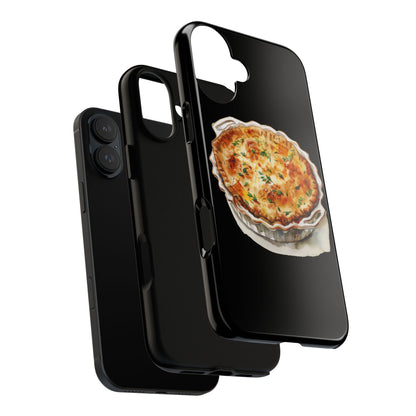 Quiche Phone Case - Funky Kitchen Decor, Foodie Gift, Chef Accessories, Culinary Art, Quirky Phone Cover