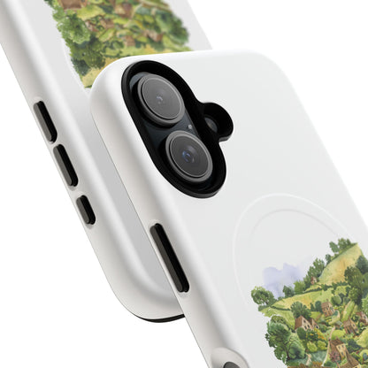 Countryside Scene Magnetic Phone Case, Nature Lover Gift, Customized Phone Cover, Outdoor Adventure Accessory, Eco-Friendly Design