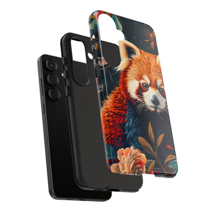 Cute Red Panda Phone Case, Wildlife Lover Gift, Tough Cases for iPhone, Nature-Themed Phone Cover, Animal Art Shell, Cute Tech Accessories