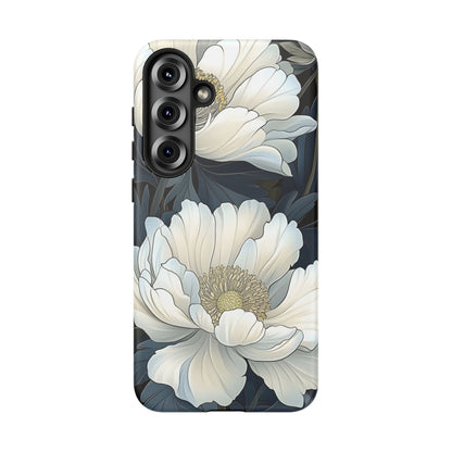 Elegant Floral Phone Case, Floral iPhone Cover, Flower Art Phone Case, Eco-Friendly Mobile Protection, Tough & Stylish Phone Case