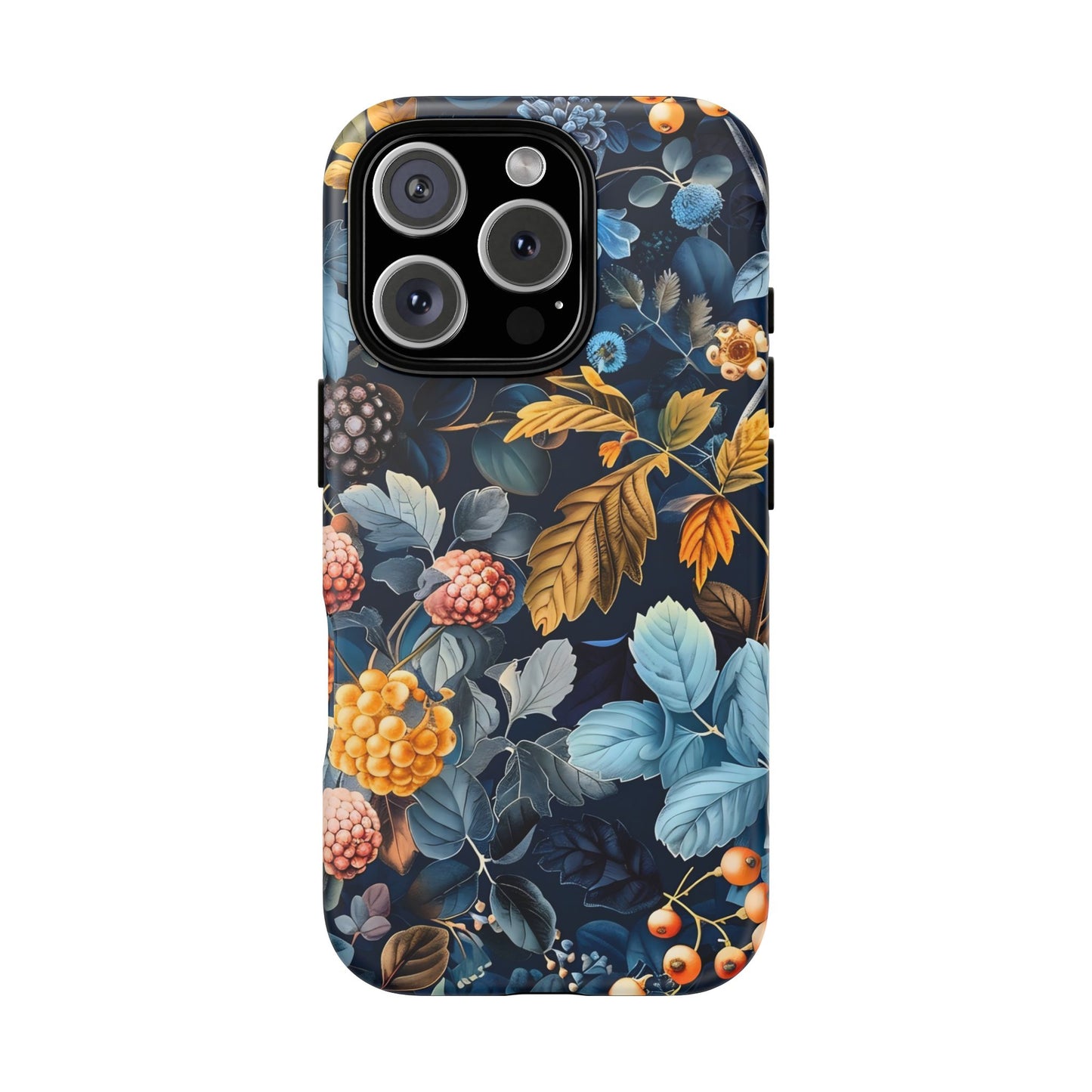 Floral iPhone Case, Tough Phone Cover, Nature-inspired Accessory, Gift for Her, Trendy Protection Case