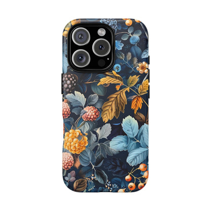 Floral iPhone Case, Tough Phone Cover, Nature-inspired Accessory, Gift for Her, Trendy Protection Case