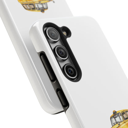 Yellow Taxi Tough Phone Case - Durable Protection for Urban Adventures