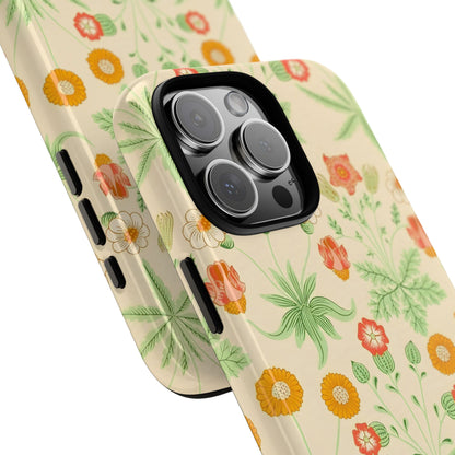 Floral Tough Cases | Stylish Phone Cover, Durable Protective Case, Gift for Her, Spring Accessories, Nature Lover