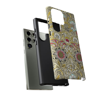 Floral Phone Case - Tough Cases, Floral Design, Stylish, Protective, Unique Gift for Her, Phone Accessories