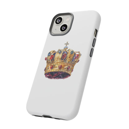 Royal Crown Phone Case | Tough Phone Cases, Stylish Accessories, Gift for Her, Birthday Present, Royalty Vibe