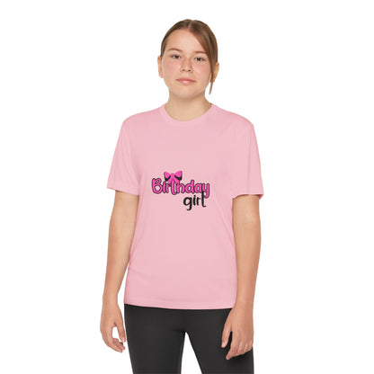 Birthday Girl -Youth Competitor Tee - Fun, Stylish Shirt for Celebrations