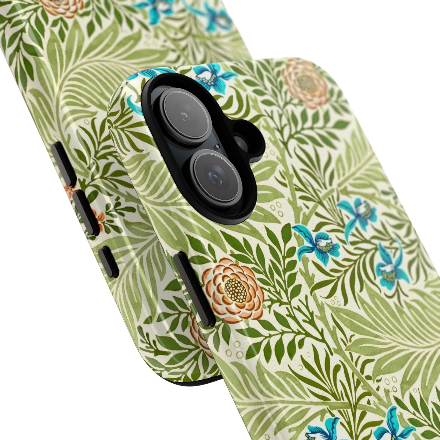 Tough Cases Phone Case, Botanical Print Phone Cover, Floral Smartphone Accessory, Nature-Inspired Tech Gear, Gift for Plant Lovers