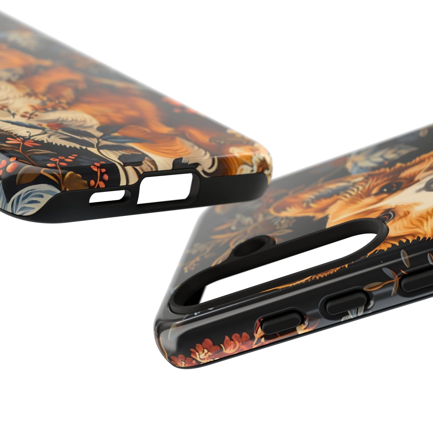 Corgi Floral Phone Case - Tough Cases for Dog Lovers, Cute Pet Accessories, Gift for Dog Owners, Floral Design, Personalized Tech Cover