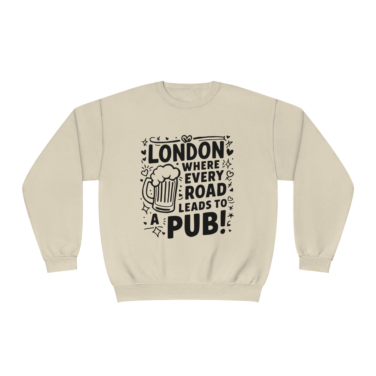 Unisex NuBlend® Crewneck Sweatshirt - London's Pub