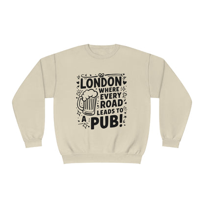 Unisex NuBlend® Crewneck Sweatshirt - London's Pub