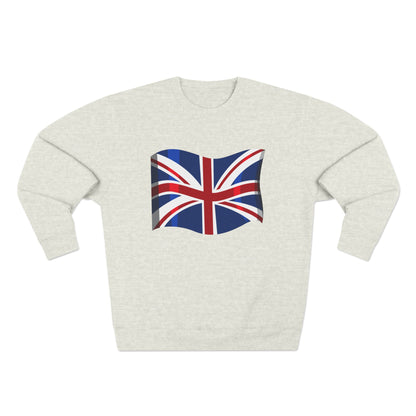 Unisex Crewneck Sweatshirt - Classic UK Flag