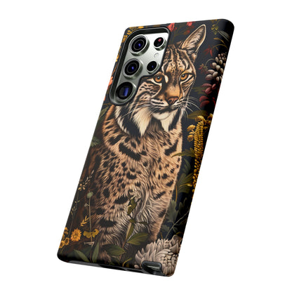 Wildlife Phone Case with Lynx Design, Tough Cases, Animal Lovers Gift, Nature Inspired Accessories, Unique Tech Protection