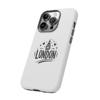 Stylish Phone Case for London Lovers, London Gift, Travel Accessory, Unique Smartphone Case, Cityscape Phone Cover