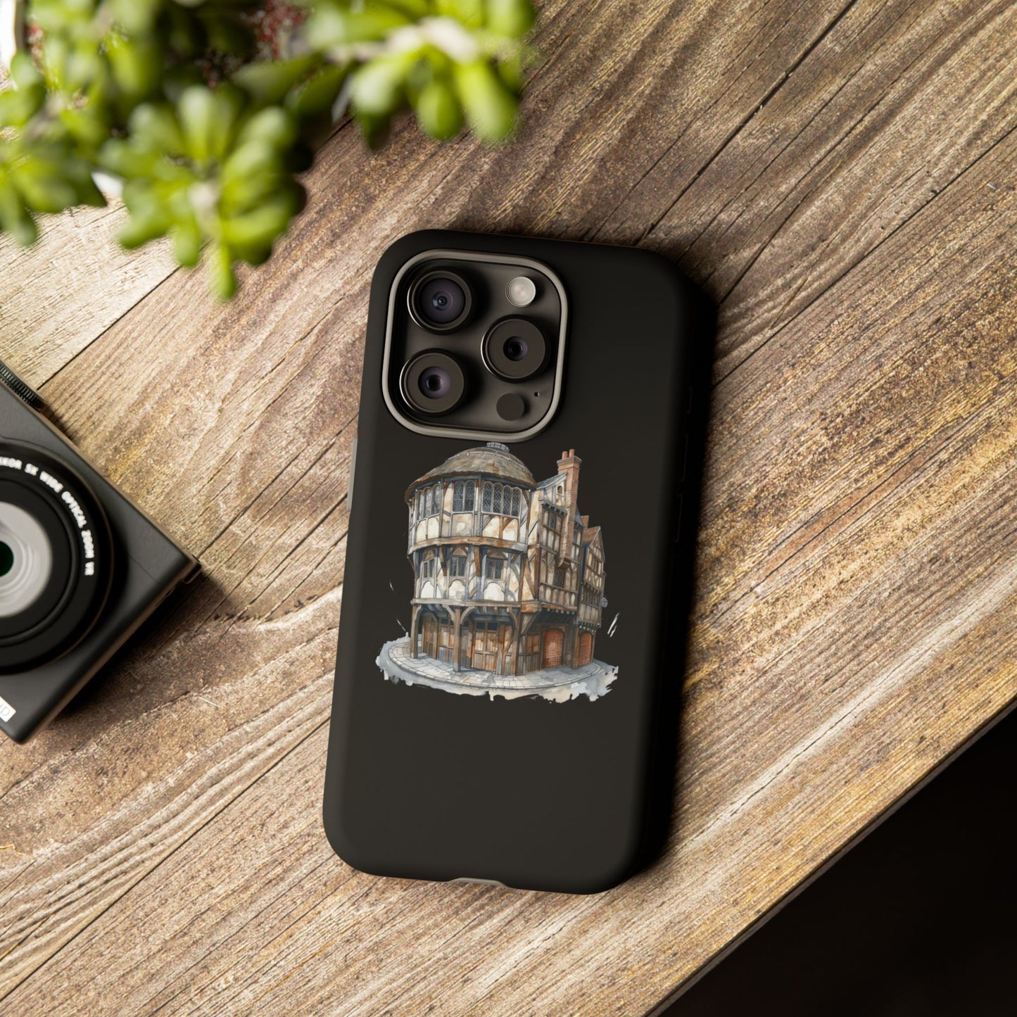 Stylish Phone Case featuring Unique Building Design, Art Lover Gift, Durable Phone Cover, Trendy Gadget Accessory, Unique Gift for Her