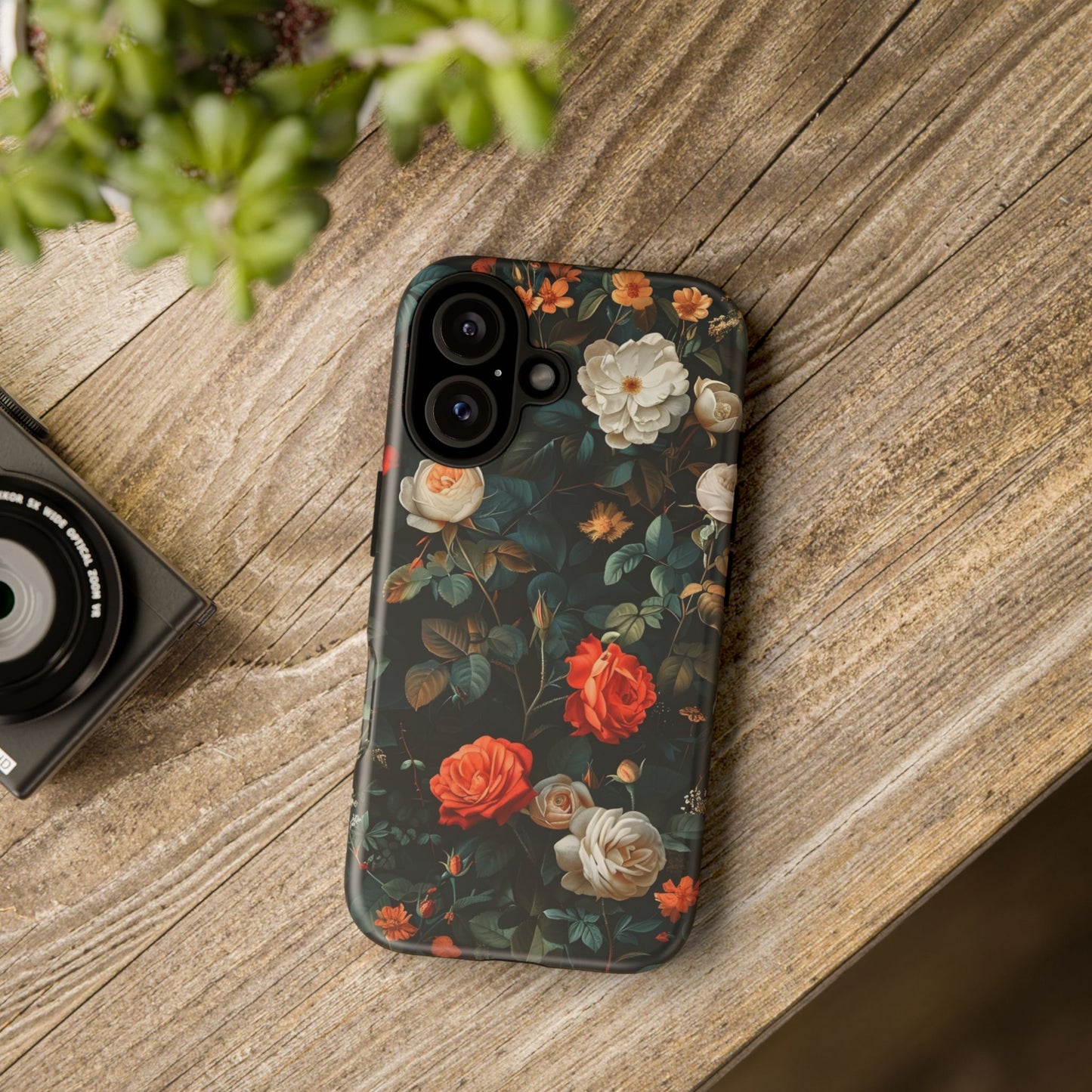 Floral Phone Case | Tough Cases with Elegant Design | Gift for Her, Mother's Day, Birthdays, Personalized, Trendy Tech Accessories