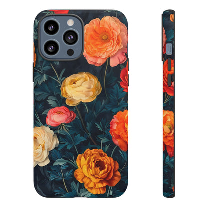 Floral Phone Case, Tough Cases for Phone Protection, Gift for Flower Lovers, Floral Designs, Spring Decor