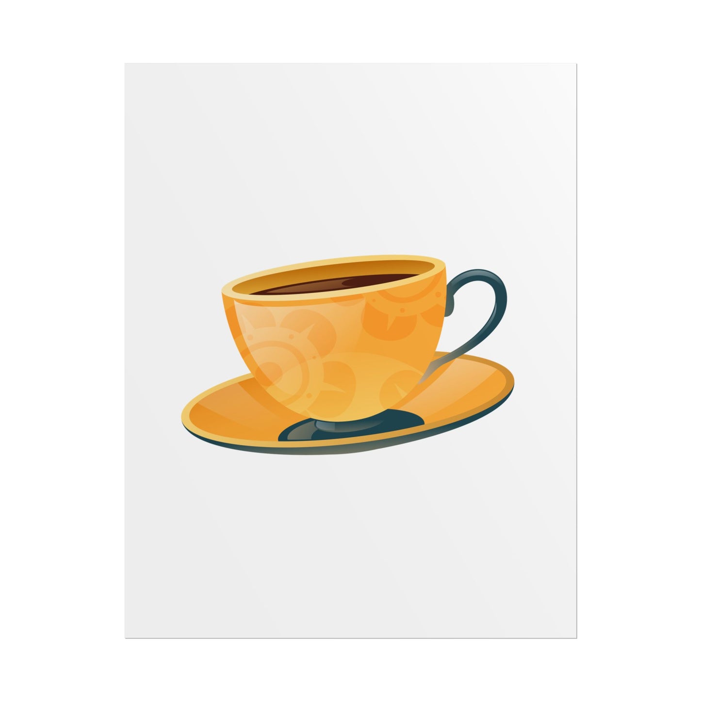 Coffee Lovers Rolled Posters, Cute Coffee Art, Kitchen Decor, Coffee Shop Print, Gift for Coffee Enthusiasts