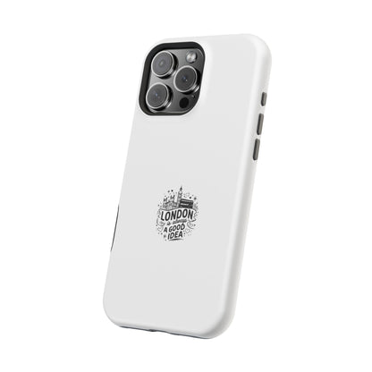 London Good Idea Magnetic Phone Case, Travel Accessories, Unique Gift, Phone Cover, London Souvenir, Custom Case