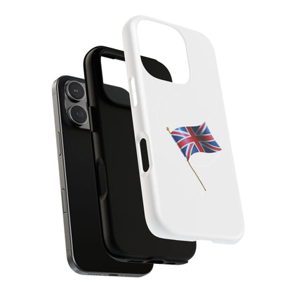 Union Jack Tough Magnetic Phone Case, Stylish Phone Cover, Unique Gift, Durable Phone Protector, British Flag Case, Travel Accessory