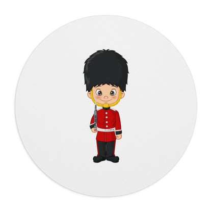 Charming Mouse Pad with Royal Guard Design, Cute Desk Accessory, Ideal for Kids and Students, Great Gift for Holidays