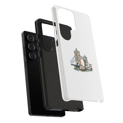 Watercolor London Bridge Phone Case - Tough and Stylish Protective Cover