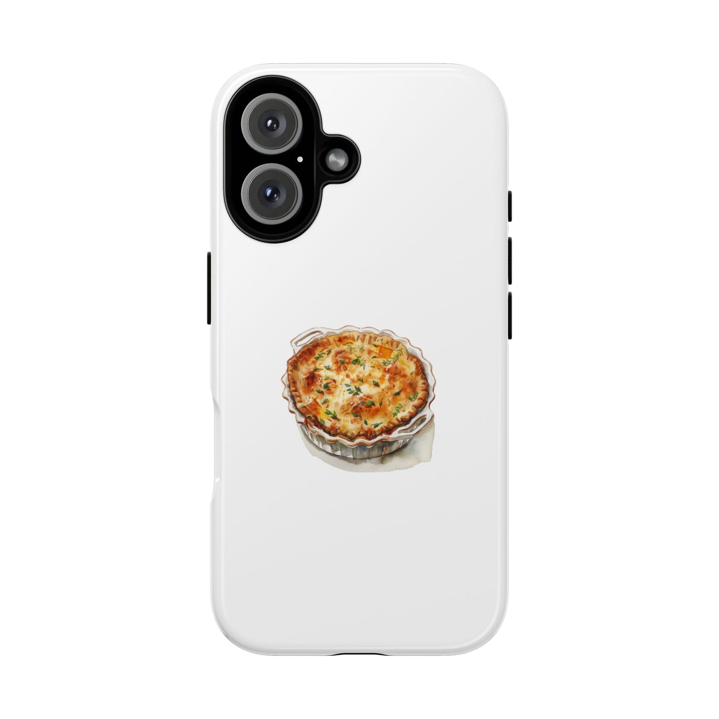Quiche Lover's Phone Case - Stylish Tough Cases for Foodies