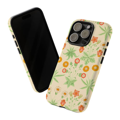 Floral Tough Cases | Stylish Phone Cover, Durable Protective Case, Gift for Her, Spring Accessories, Nature Lover