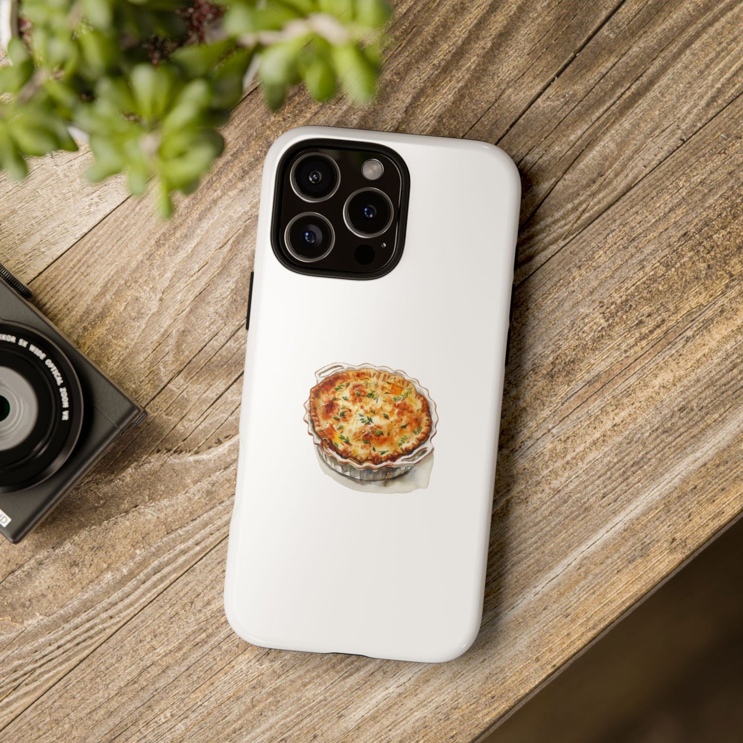 Quiche Lover's Phone Case - Stylish Tough Cases for Foodies