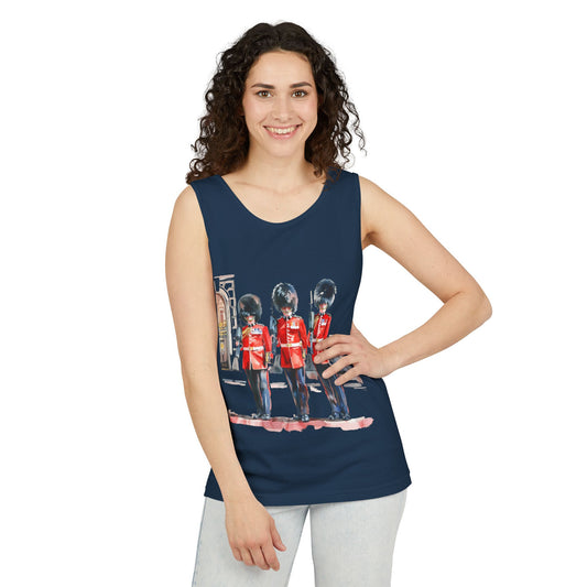 Unisex Garment-Dyed Tank Top - British Royal Guard