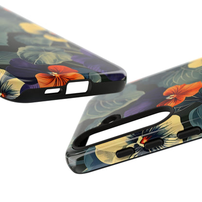 Tough Cases Floral iPhone Case, Tough Phone Cover, Stylish Floral Design, Gift for Her, Summer Vibe, Durable Protective Case