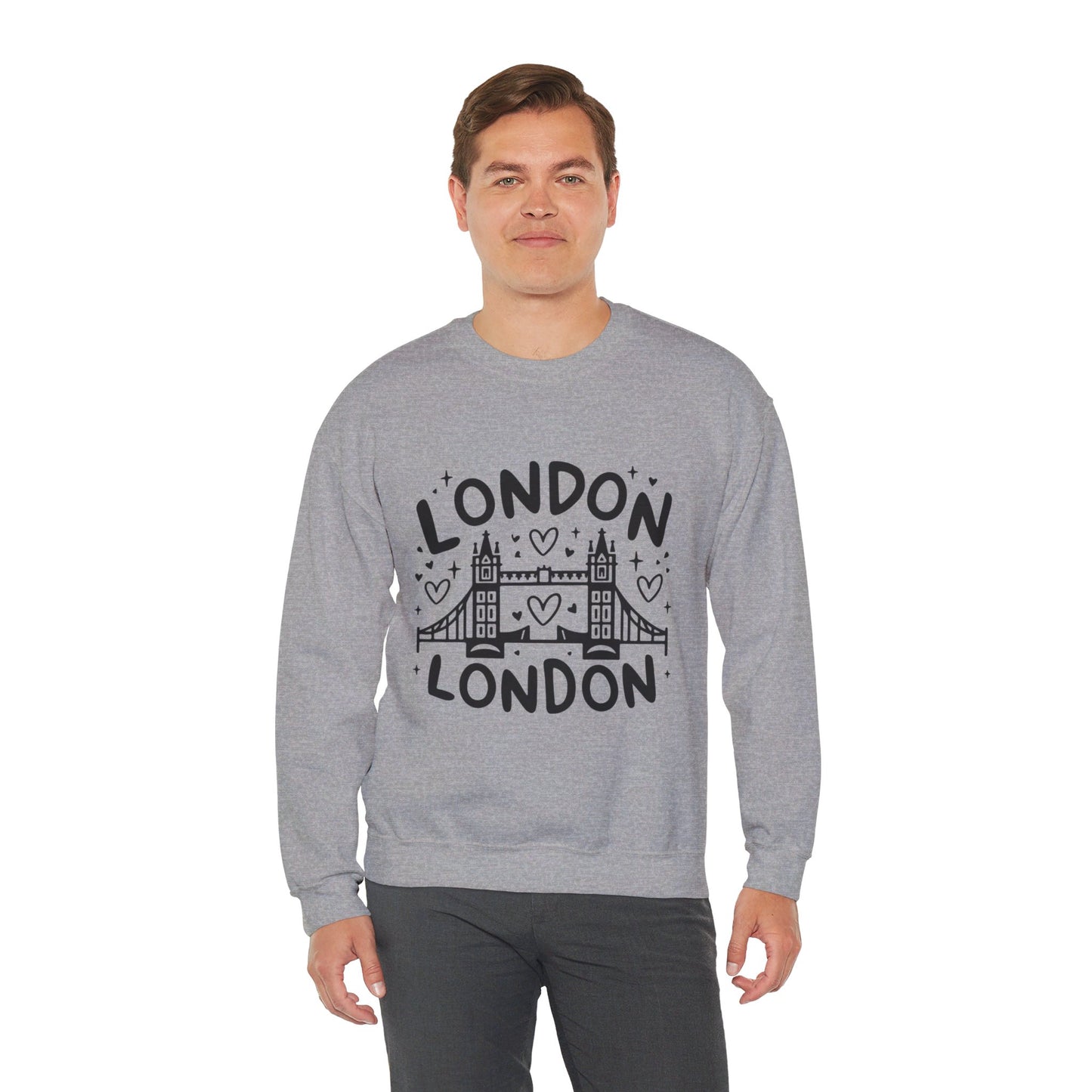 Unisex Heavy Blend™ Crewneck Sweatshirt Trendy - Lovely London